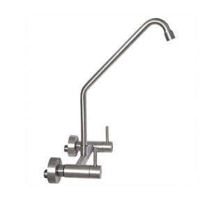 Misturador Duplocomando 265 Parede Bica Móvel 300X270 mm  Aço Inox AISI 304 VRH-30