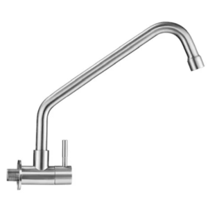 Torneira Parede 568 Bica Móvel 180x300 mm Aço Inox AISI 304 GT
