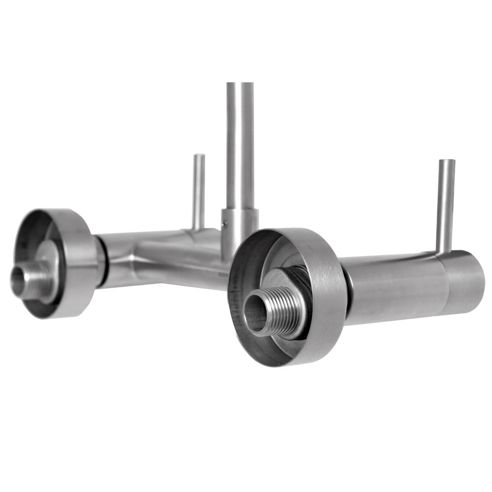 Misturador Duplocomando 265 Parede Bica Móvel 300X270 mm Aço Inox AISI 304 VRH-30 - Imagem 2